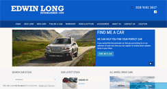 Desktop Screenshot of edwinlongcars.com